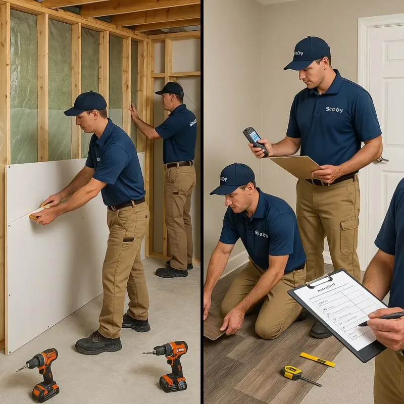 Repairs and Reconstruction process in Gregg County, TX