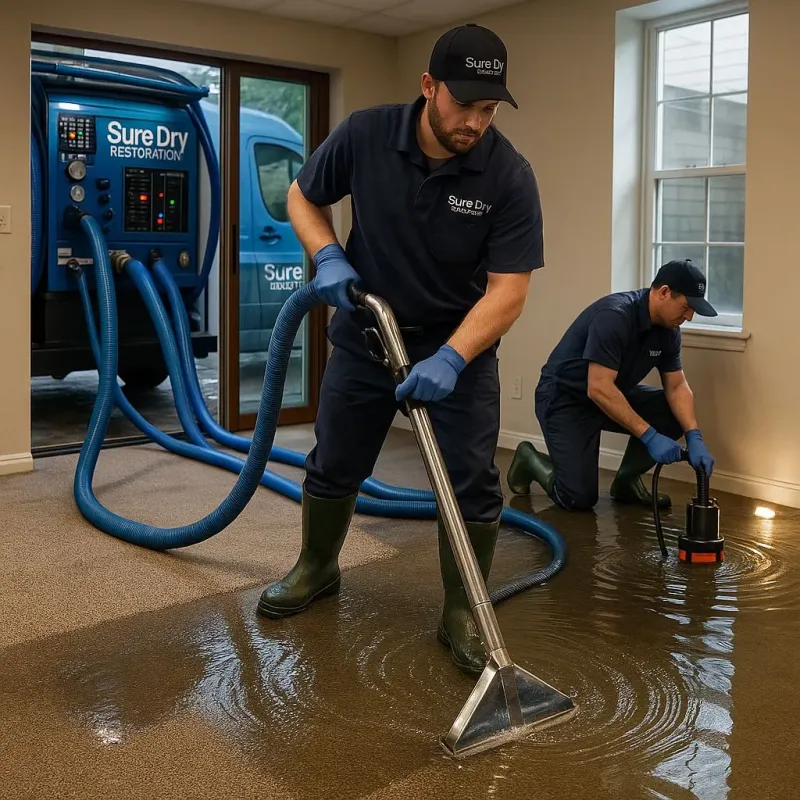Water Extraction and Removal process in Gregg County, TX